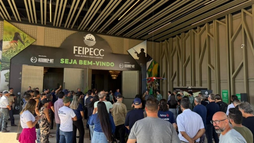 Feira in&eacute;dita re&uacute;ne pesca, n&aacute;utica e tiro esportivo e projeta R$ 50 milh&otilde;es em neg&oacute;cios em MT
