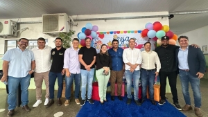 Vereadores participam do lan&ccedil;amento do ano letivo em V&aacute;rzea Grande