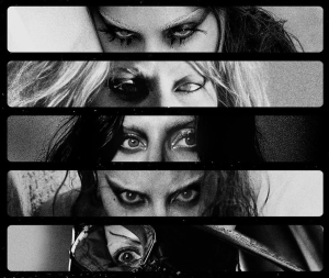 Lady Gaga e seus v&aacute;rios olhares