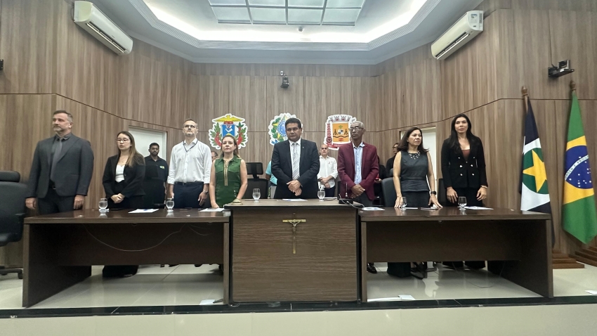 C&acirc;mara de V&aacute;rzea Grande sedia Encontro Intersetorial pela Garantia de Direitos da Crian&ccedil;a e do Adolescente