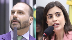 Moraes vota por condena&ccedil;&atilde;o de Eduardo Bolsonaro por difama&ccedil;&atilde;o contra Tabata Amaral