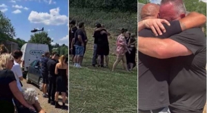 Homem finge pr&oacute;prio vel&oacute;rio e aparece de surpresa em helic&oacute;ptero