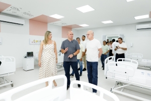 Prefeito faz vistoria de obra e Centro M&eacute;dico Infantil deve atender 18 mil crian&ccedil;as por m&ecirc;s