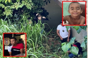 O corpo do menino foi achado numa mata. O assassino mentiu sobre a localiza&ccedil;&atilde;o do corpo