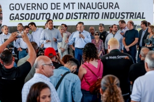 &ldquo;O gasoduto &eacute; um marco para a industrializa&ccedil;&atilde;o na Capital&rdquo;, afirma governador