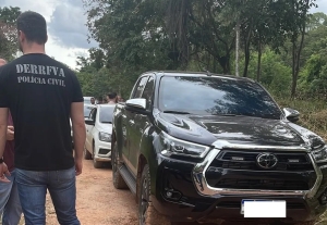 Pol&iacute;cia recupera caminhonete furtada do secret&aacute;rio da Sesp-MT