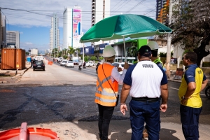 Avenida do CPA ter&aacute; novos trajetos com desativa&ccedil;&atilde;o de retornos para obras do BRT