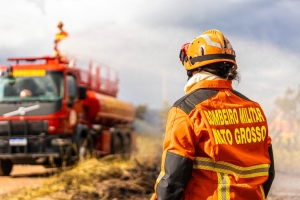 Corpo de Bombeiros combate 13 inc&ecirc;ndios florestais nesta segunda-feira (29)
