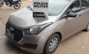 Rotam prende homem por roubo de motorista de aplicativo e recupera ve&iacute;culo