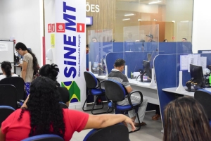 Sine-MT disponibiliza mais de 2,4 mil vagas de emprego nesta semana