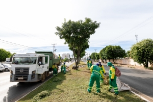 Limpurb intensifica limpeza e manuten&ccedil;&atilde;o das principais avenidas de Cuiab&aacute; durante per&iacute;odo chuvoso