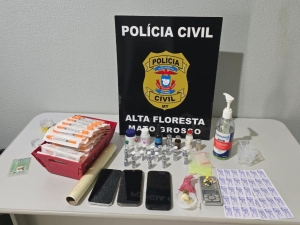 Pol&iacute;cia Civil desarticula grupo criminoso que vendia drogas sint&eacute;ticas em festas eletr&ocirc;nicas em MT