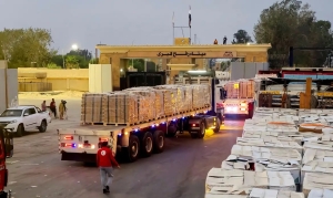 Fronteira de Rafah entre Gaza e Egito &eacute; reaberta com circula&ccedil;&atilde;o limitada
