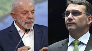 Genial/Quaest aponta empate t&eacute;cnico entre Lula e Fl&aacute;vio Bolsonaro no 2&ordm; turno