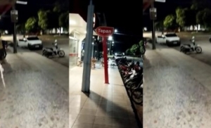 V&iacute;deo mostra tiroteio em frente a tabacaria; dois s&atilde;o mortos