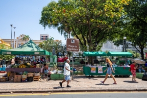 Feira da Agricultura Familiar movimenta a Pra&ccedil;a da Rep&uacute;blica nesta segunda