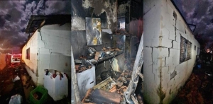 Homem n&atilde;o aceita t&eacute;rmino e coloca fogo na casa da ex-mulher