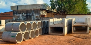 Prefeitura recebe aduelas que ser&atilde;o instaladas em regi&atilde;o de alagamentos