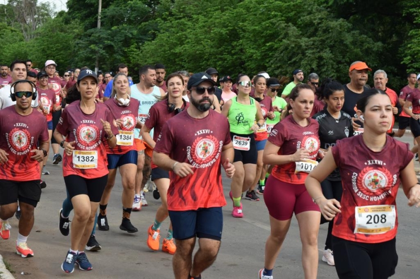Pela primeira vez &agrave; noite, Corrida Sesc Homens do Fogo ser&aacute; realizada neste s&aacute;bado (28)
